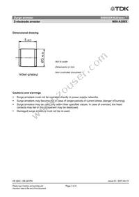 B88069X4630C253 Datasheet Page 3