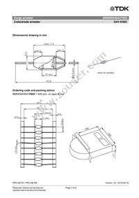 B88069X4643T602 Datasheet Page 3