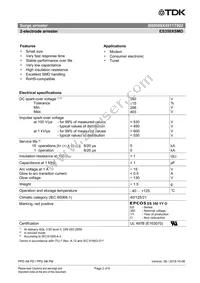 B88069X4911T902 Datasheet Page 2