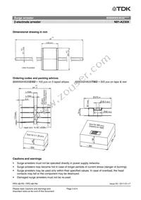 B88069X4930S102 Datasheet Page 3