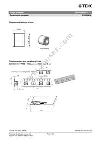 B88069X4951T103 Datasheet Page 3