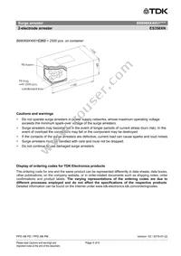 B88069X4951T103 Datasheet Page 4