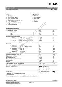 B88069X5010S102 Datasheet Page 2