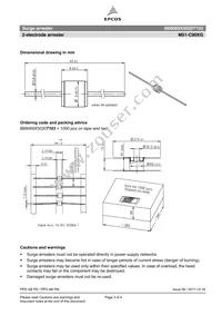 B88069X5020T103 Datasheet Page 3