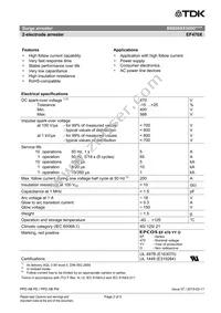 B88069X5080T502 Datasheet Page 2