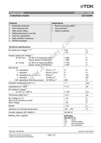 B88069X5171B502 Datasheet Page 2