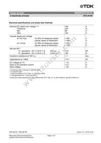 B88069X5373N124 Datasheet Page 3