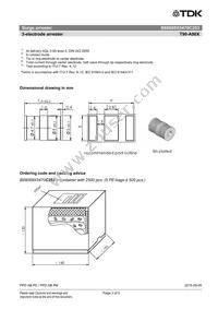 B88069X5470C253 Datasheet Page 3