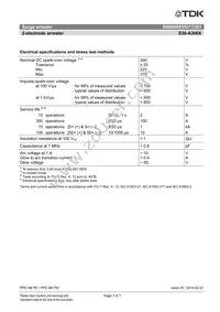 B88069X5531T203 Datasheet Page 3