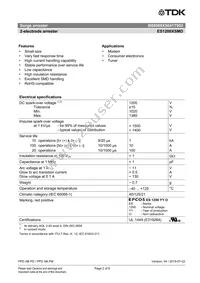 B88069X5641T902 Datasheet Page 2