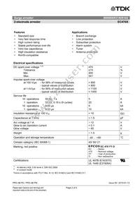 B88069X5740S102 Datasheet Page 2