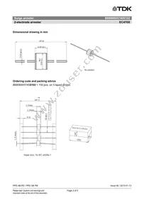 B88069X5740S102 Datasheet Page 3