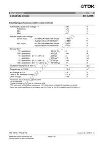 B88069X5941T203 Datasheet Page 3