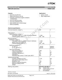 B88069X5980T502 Datasheet Page 2