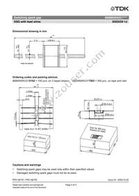 B88069X6331S102 Datasheet Page 4