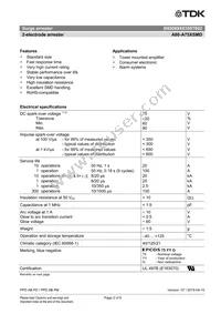 B88069X6350T602 Datasheet Page 2