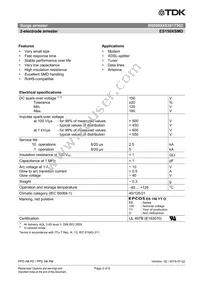 B88069X6381T902 Datasheet Page 2