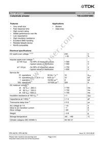 B88069X6690T902 Datasheet Page 2