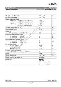 B88069X6710C253 Datasheet Page 3