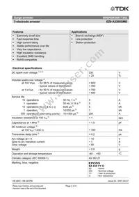 B88069X6881T902 Datasheet Page 2