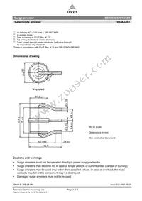 B88069X6991B502 Datasheet Page 3