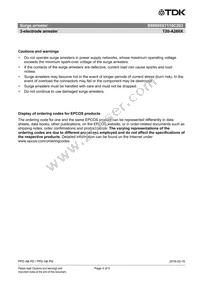 B88069X7110C203 Datasheet Page 4