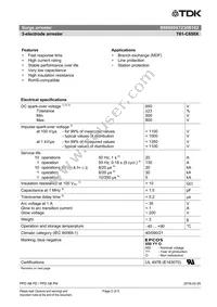 B88069X7230B102 Datasheet Page 2