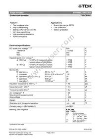 B88069X7260C203 Datasheet Page 2