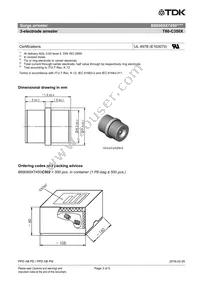 B88069X7450C502 Datasheet Page 3