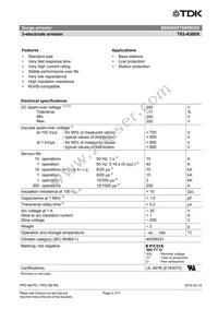 B88069X7990B502 Datasheet Page 2