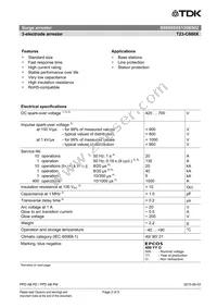 B88069X8120B502 Datasheet Page 2