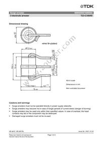 B88069X8160B502 Datasheet Page 3