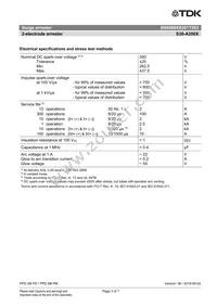 B88069X8361T203 Datasheet Page 3