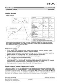 B88069X8361T203 Datasheet Page 5