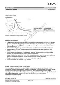 B88069X8430B502 Datasheet Page 5