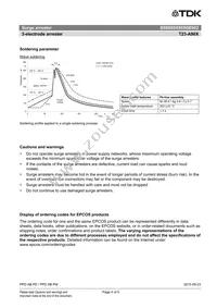 B88069X8650B502 Datasheet Page 4