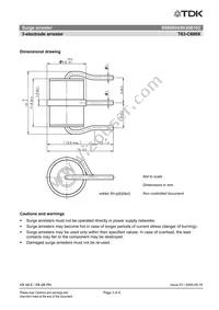 B88069X8830B102 Datasheet Page 3