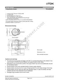 B88069X8860B502 Datasheet Page 3