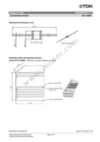 B88069X9361B502 Datasheet Page 3