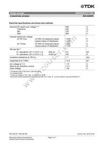 B88069X9731T303 Datasheet Page 3