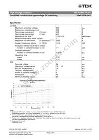 B88269X1070C011 Datasheet Page 3