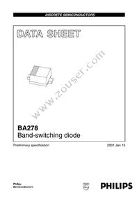 BA278 Datasheet Cover