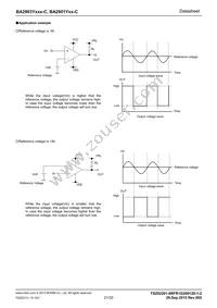 BA2901YF-CE2 Datasheet Page 21