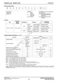 BA2901YFV-MGE2 Datasheet Page 3