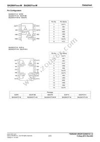 BA2902YFV-MGE2 Datasheet Page 2