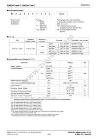 BA2904YFV-CE2 Datasheet Page 3