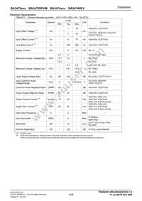 BA3474F-E2 Datasheet Page 5