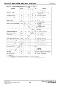 BA3474F-E2 Datasheet Page 6