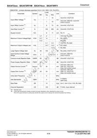 BA3474F-E2 Datasheet Page 8