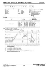 BA3474WFV-CE2 Datasheet Page 3